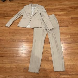 H&M Cream Blazer & Suit Jacket Set
